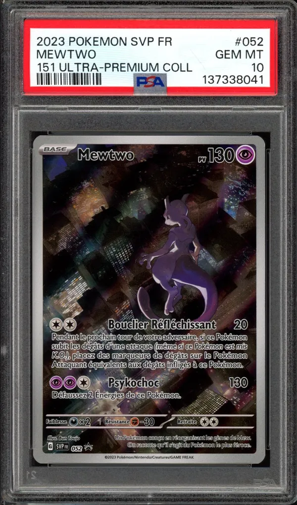 PSA 10 Mewtwo