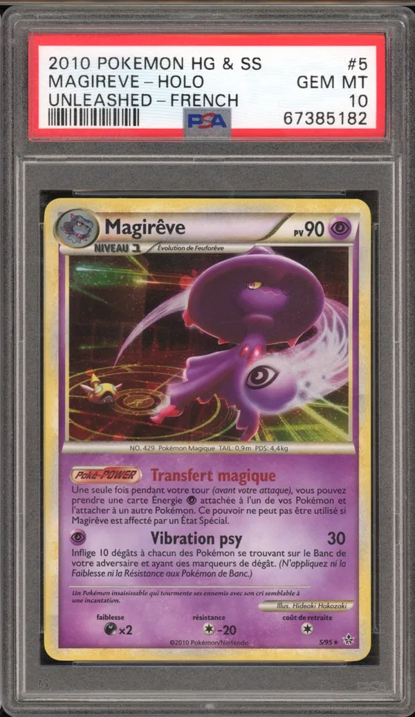 PSA 10 Magirêve Holo