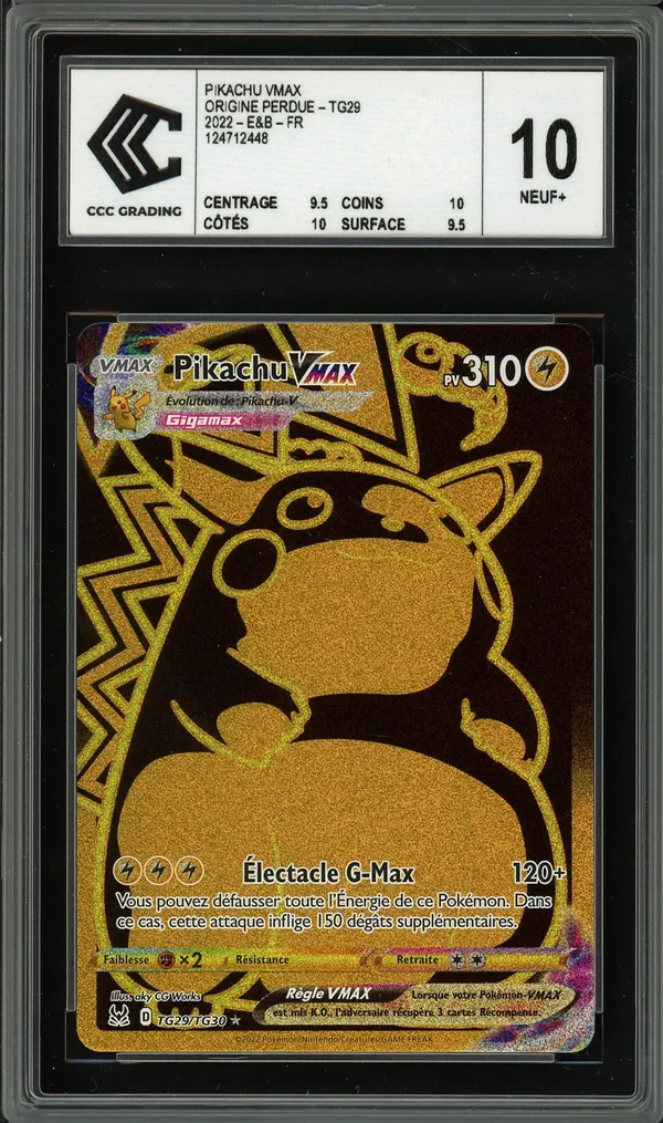 CCC 10 Pikachu VMax Gold