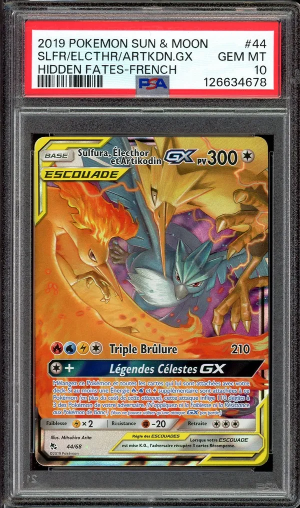 PSA 10 Sulfura, Électhor et Artikodin Gx