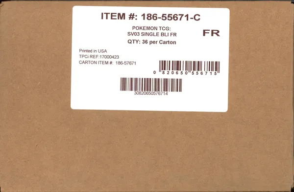 Case Booster Blister EV3 Flammes Obsidiennes