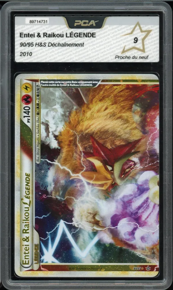 PCA 9 Entei & Raikou Légende