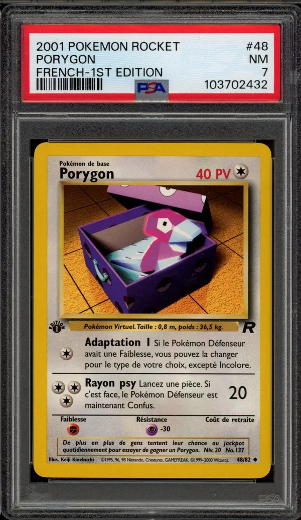 PSA 7 Porygon
