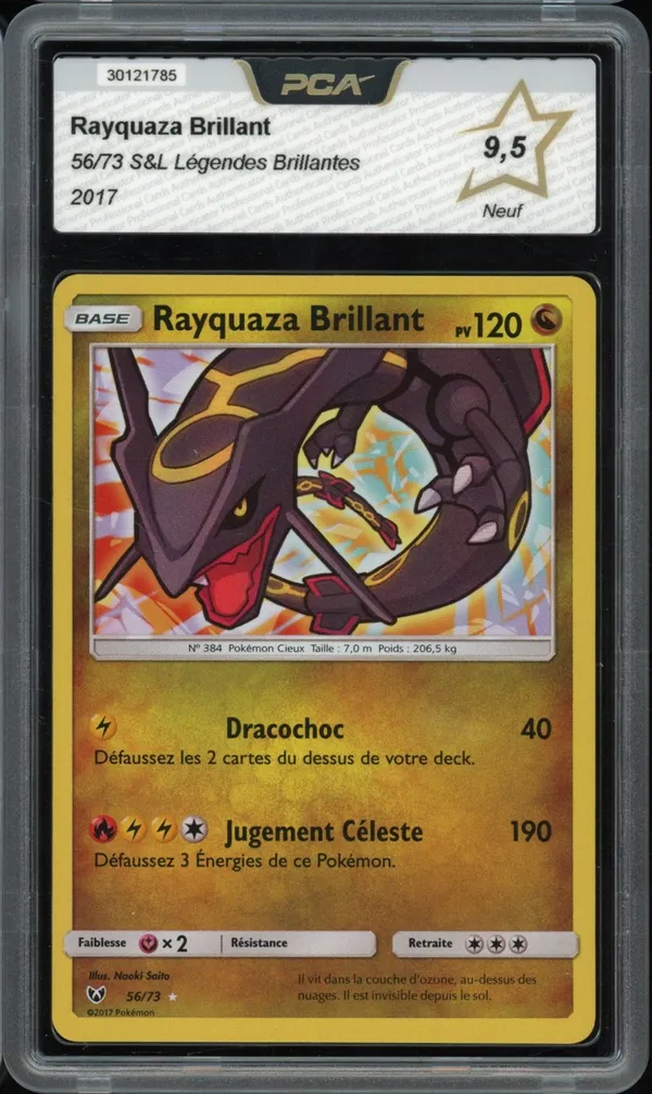 PCA 9.5 Rayquaza Brillant
