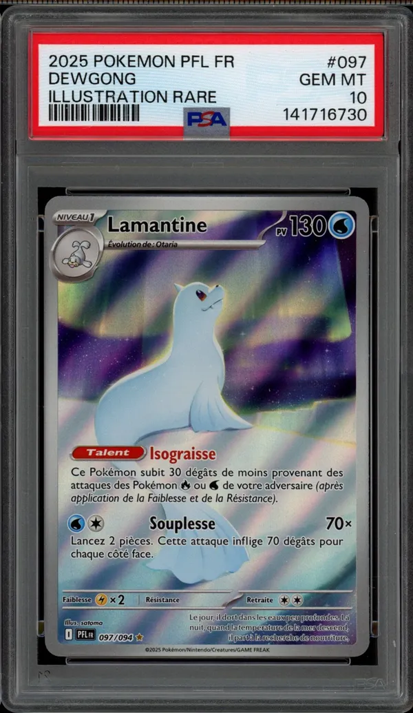 PSA 10 Lamantine