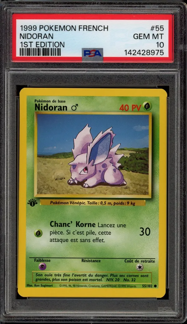 PSA 10 Nidoran