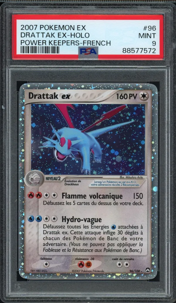 PSA 9 Drattak Ex
