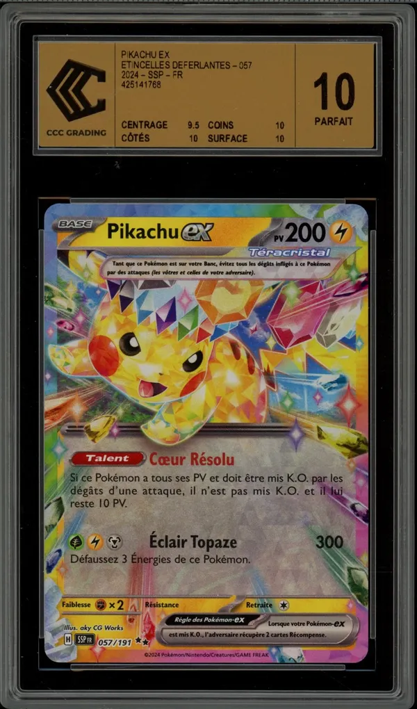 CCC 10 Pikachu Ex