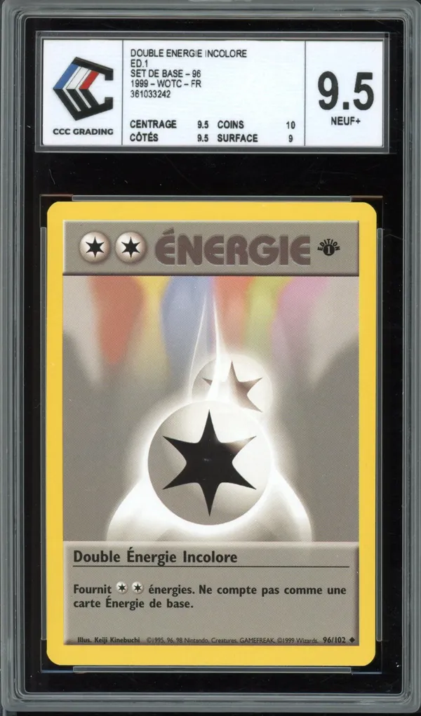 CCC 9.5 Double Energie Incolore