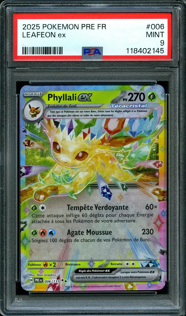 PSA 9 Phyllali Ex
