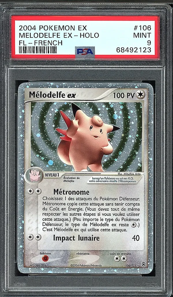 PSA 9 Mélodelfe Ex
