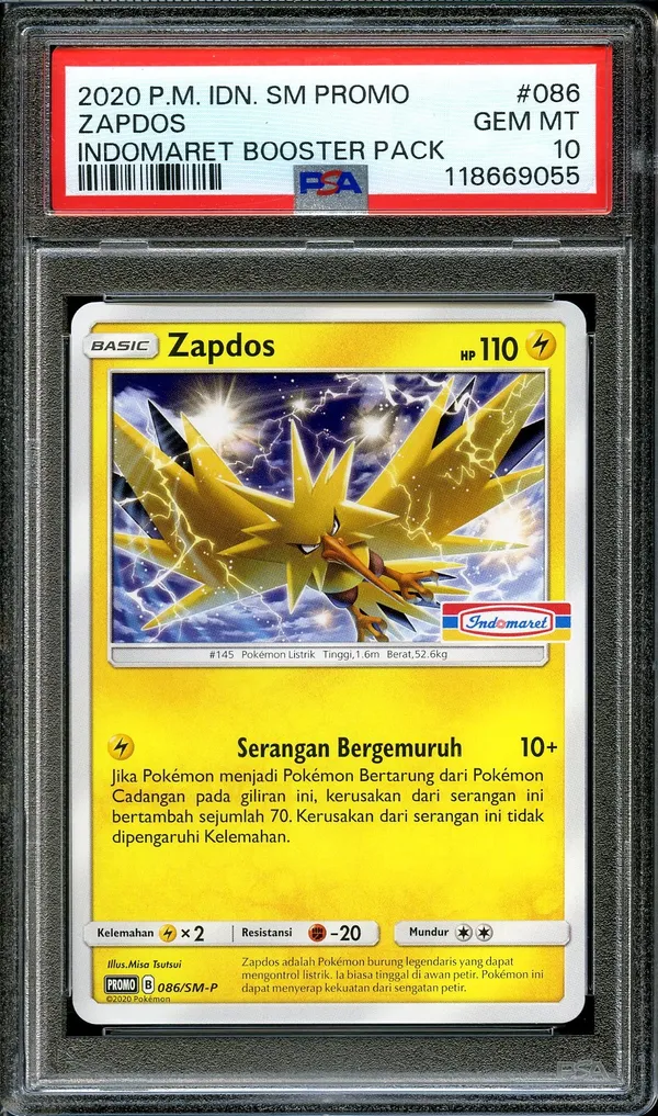 PSA 10 Zapdos