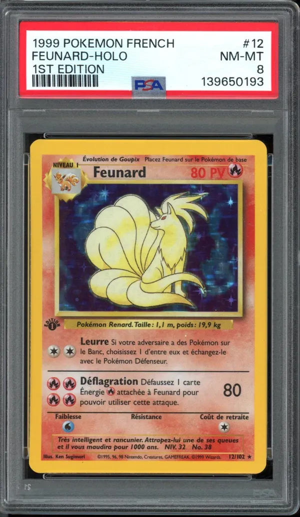 PSA 8 Feunard Holo