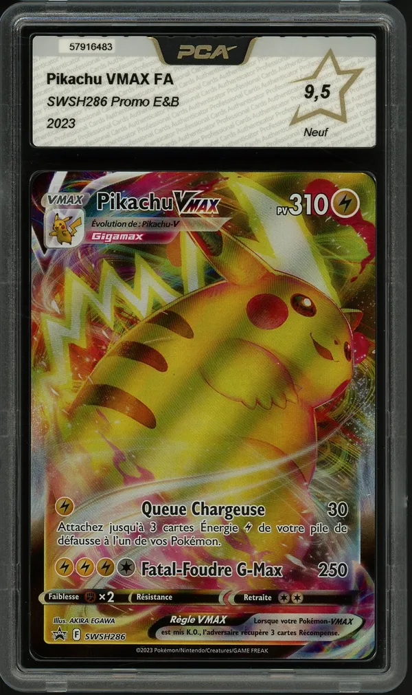 PCA 9.5 Pikachu VMax