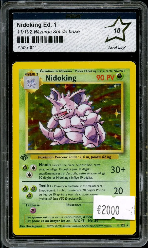 PCA 10 Nidoking Holo