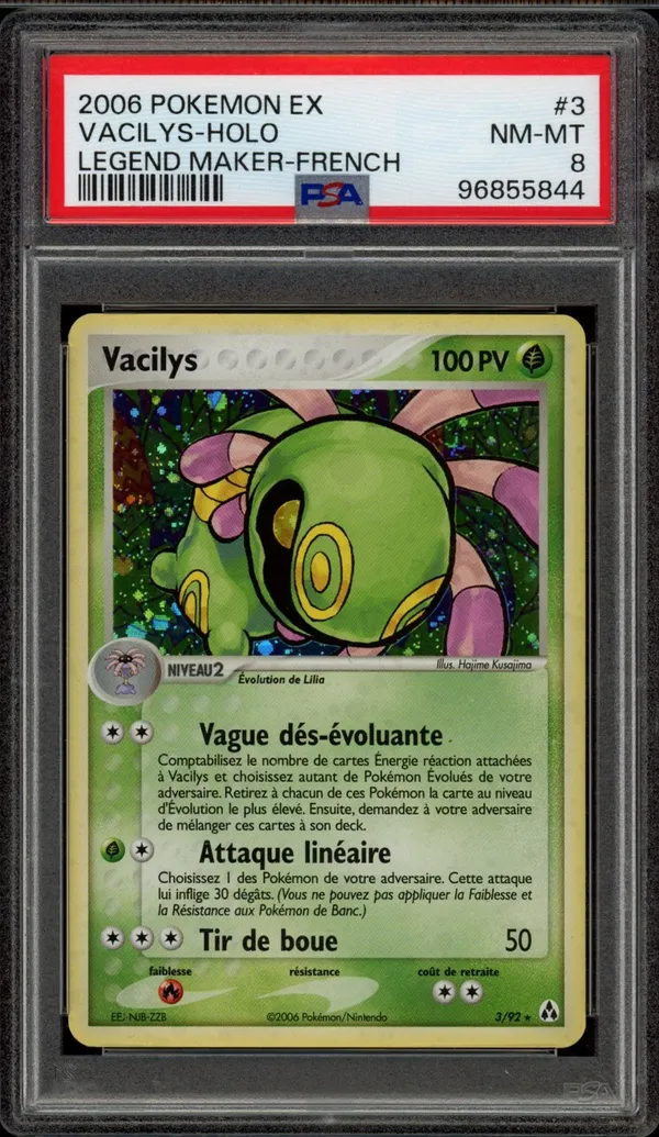PSA 8 Vacilys Holo