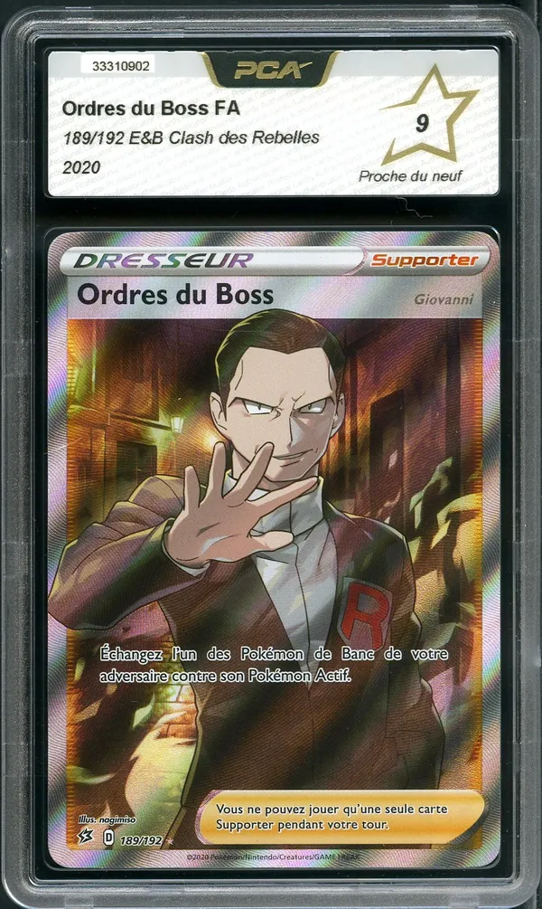 PCA 9 Ordres du Boss