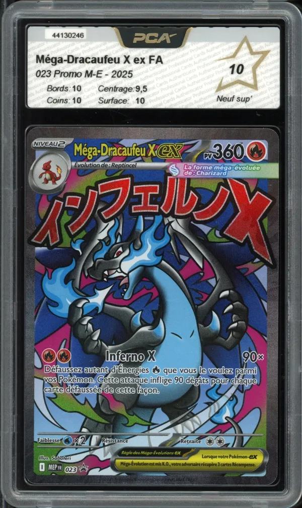 PCA 10 Méga Dracaufeu X Ex