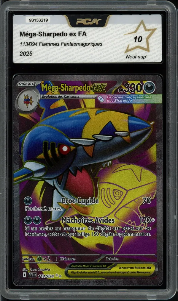 PCA 10 Méga-Sharpedo Ex