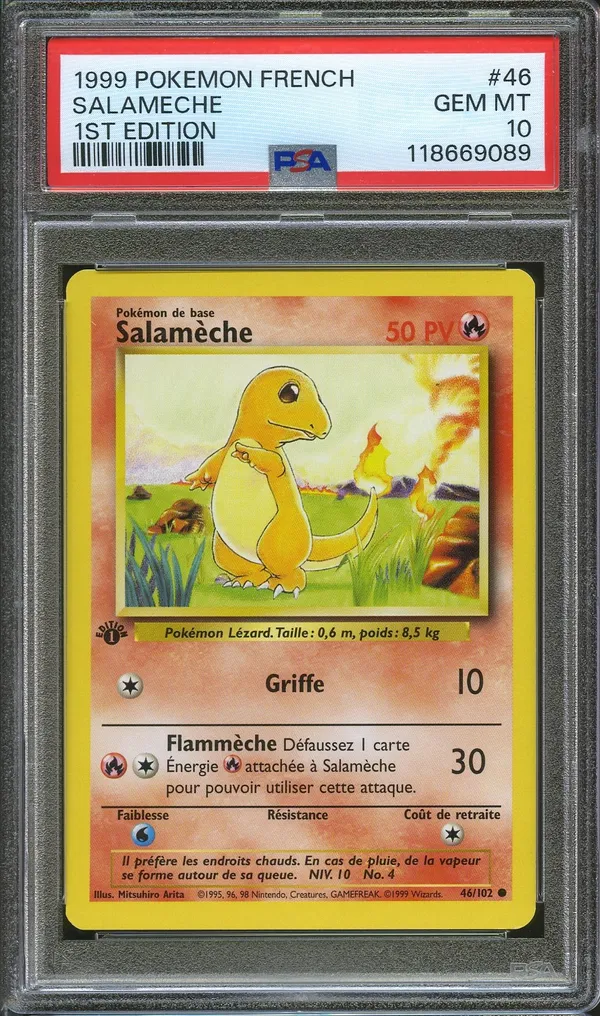 PSA 10 Salamèche