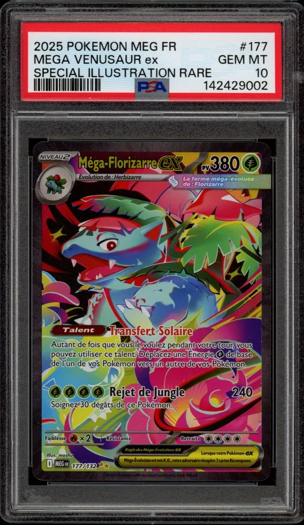 PSA 10 Méga-Florizarre Ex