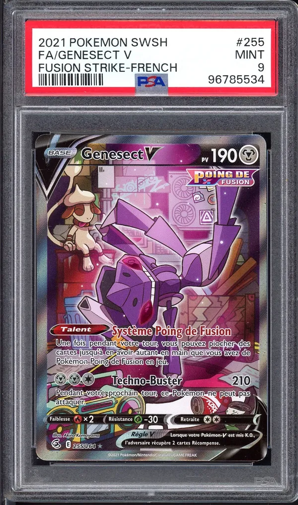 PSA 9 Genesect V