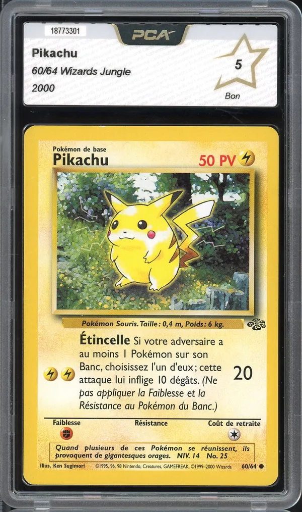 PCA 5 Pikachu