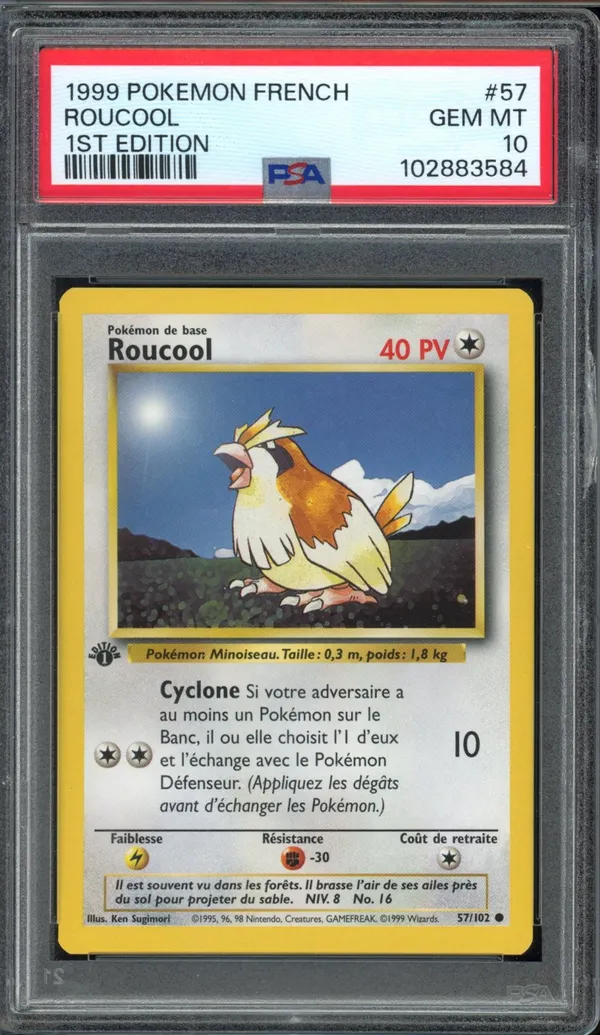 PSA 10 Roucool