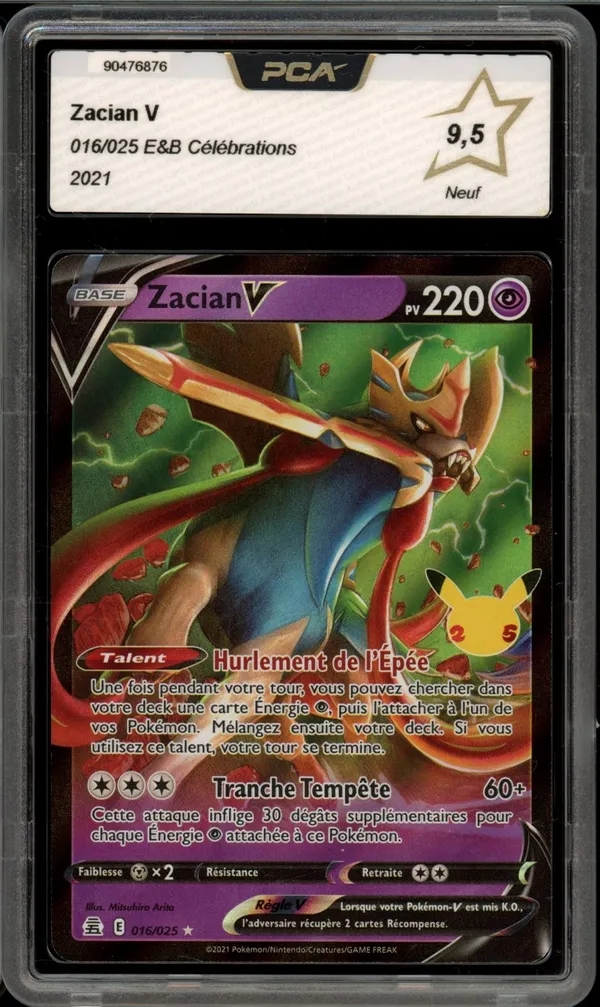 PCA 9.5 Zacian V