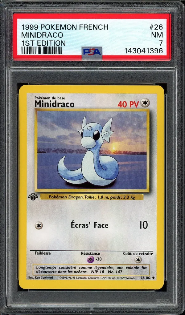 PSA 7 Minidraco