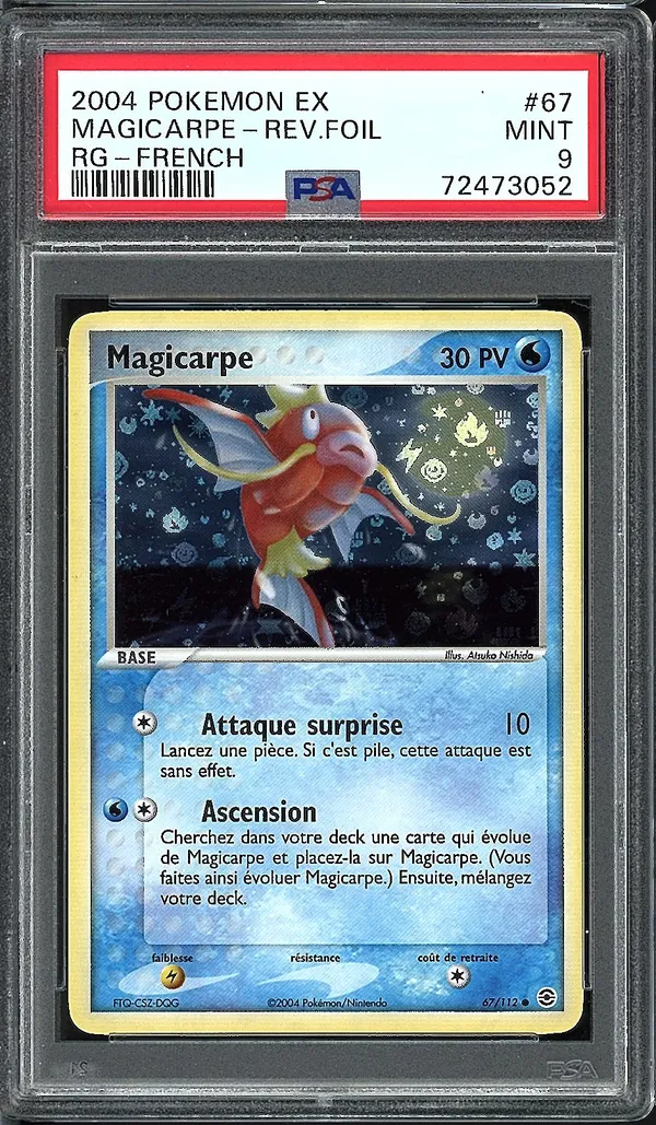 PSA 9 Magicarpe Reverse