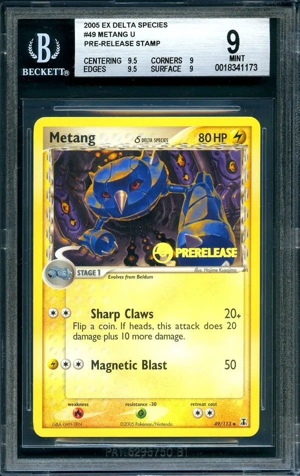 BGS 9 Métang Prerelease Staff