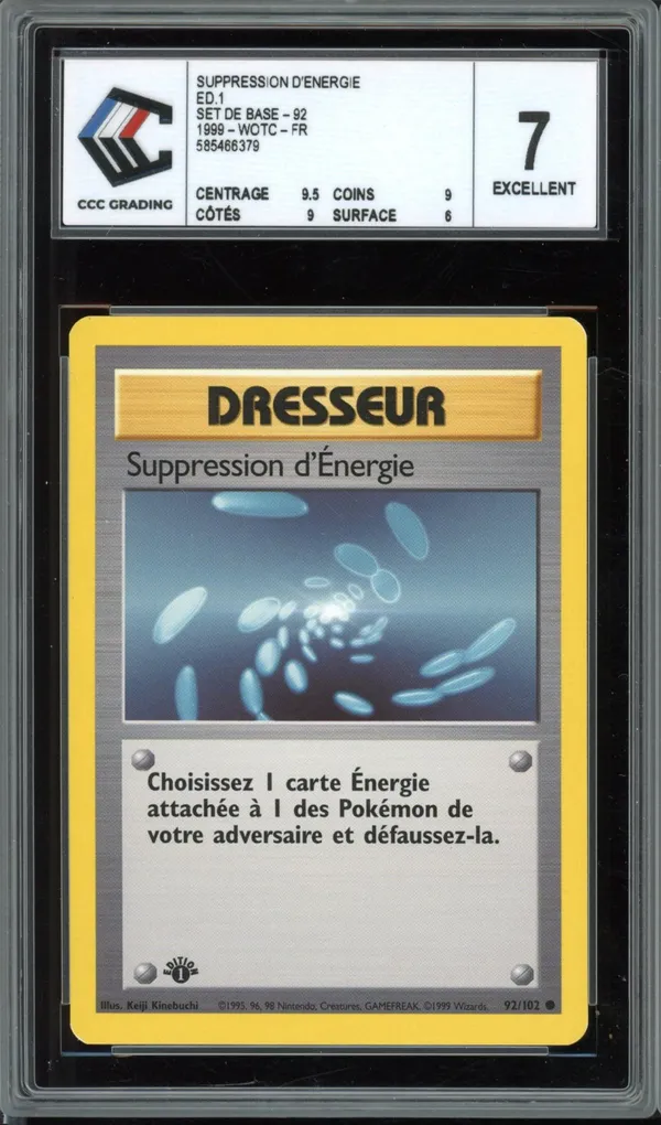 CCC 7 Suppression d'Energie