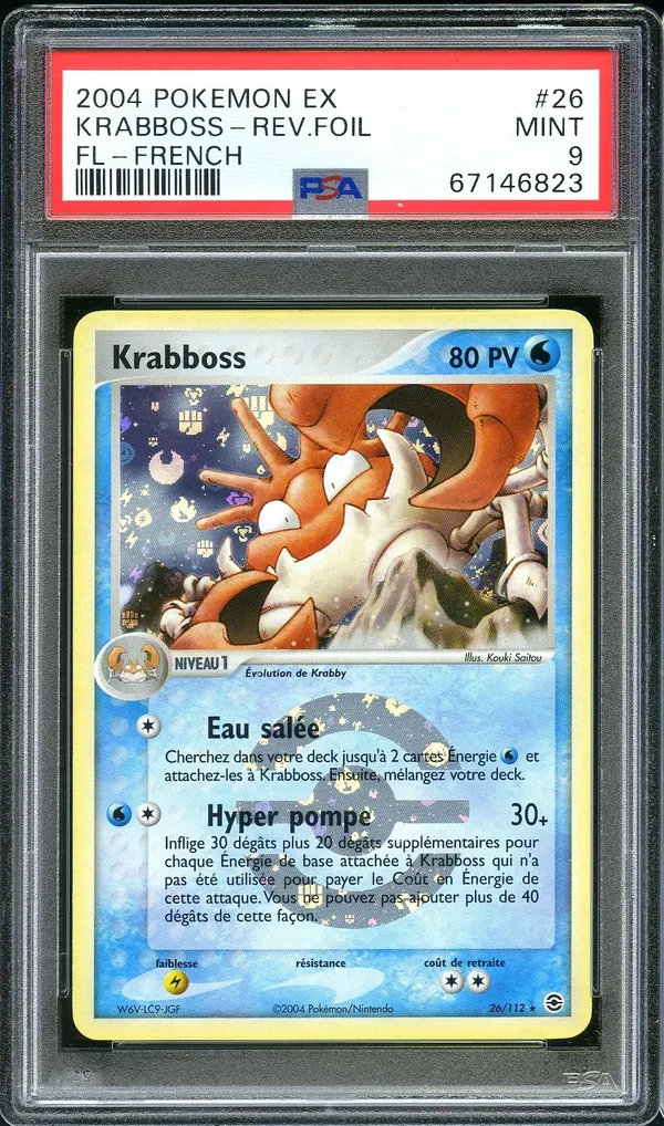 PSA 9 Krabboss Reverse