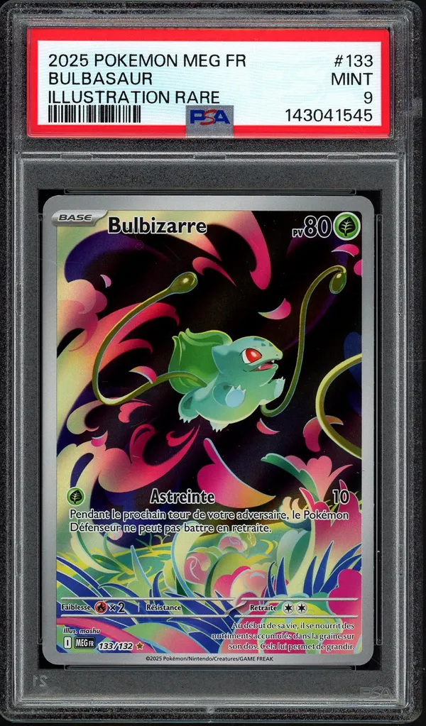 PSA 9 Bulbizarre