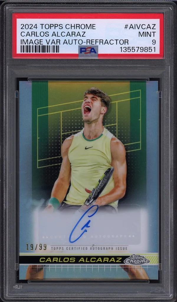 PSA 9 Carlos Alcaraz