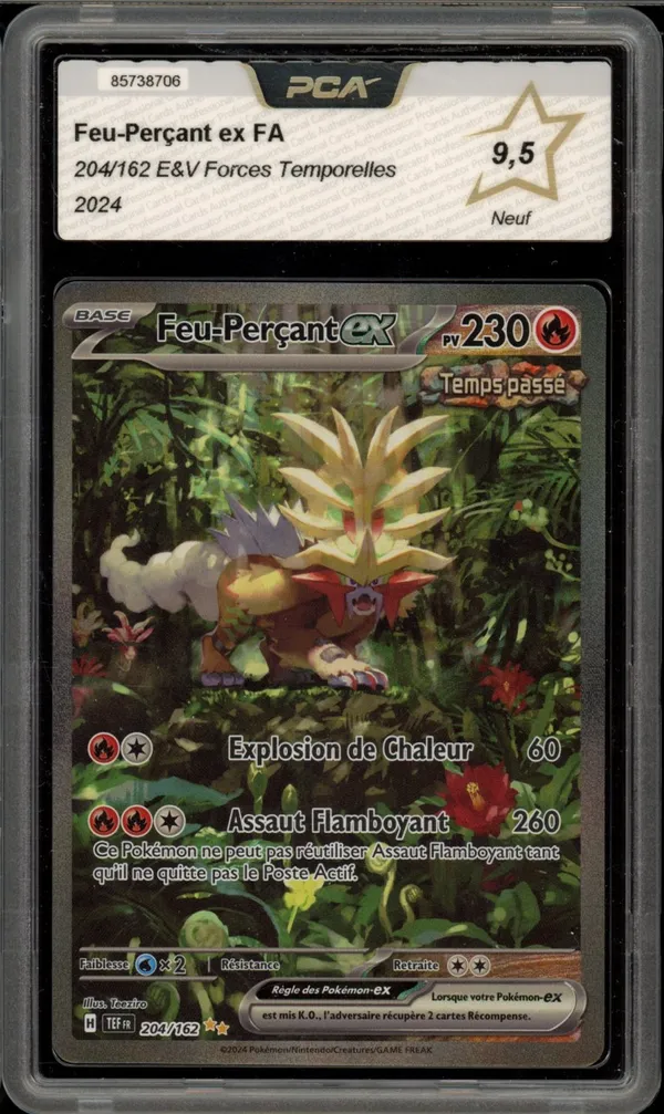 PCA 9.5 Feu-Perçant Ex