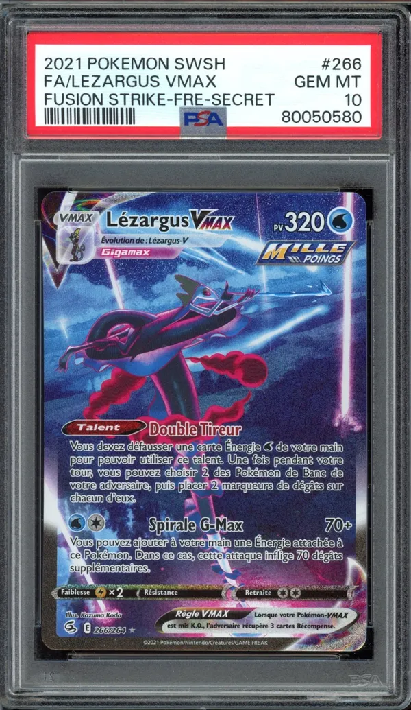 PSA 10 Lézargus VMax