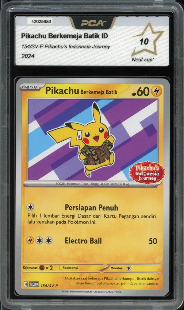 PCA 10 Pikachu