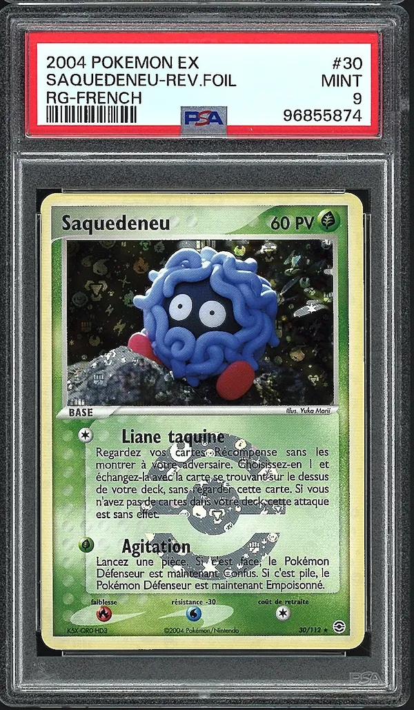 PSA 9 Saquedeneu Reverse