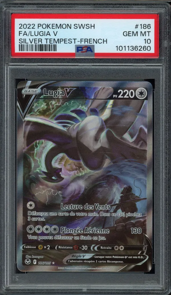 PSA 10 Lugia V
