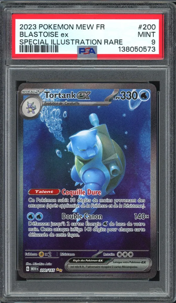 PSA 9 Tortank Ex