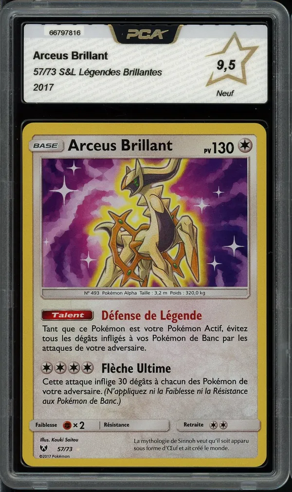 PCA 9.5 Arceus Brillant
