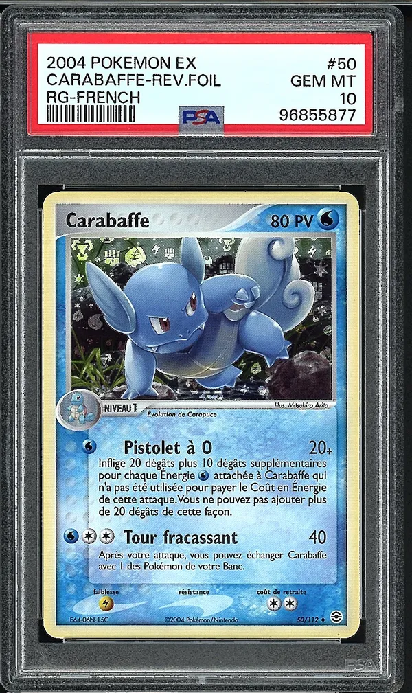 PSA 10 Carabaffe Reverse