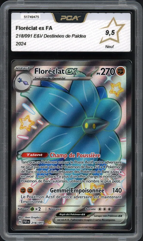 PCA 9.5 Floréclat Ex Shiny