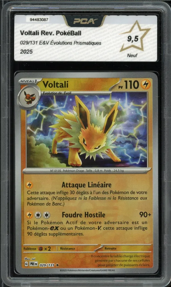 PCA 9.5 Voltali Reverse Poké Ball