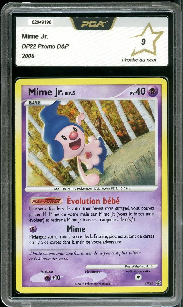 PCA 9 Mime Jr. Holo