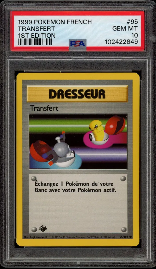 PSA 10 Transfert