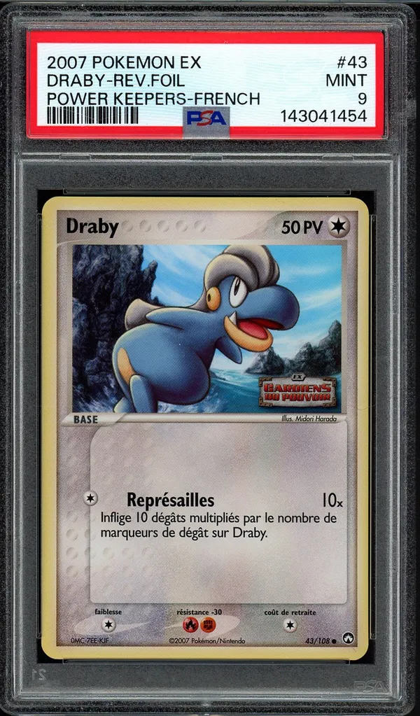 PSA 9 Draby Reverse