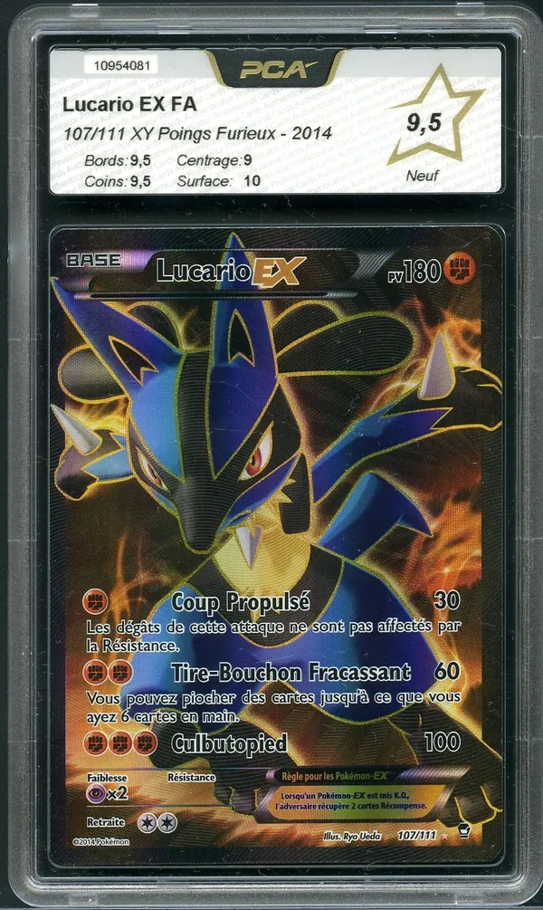 PCA 9.5 Lucario Ex